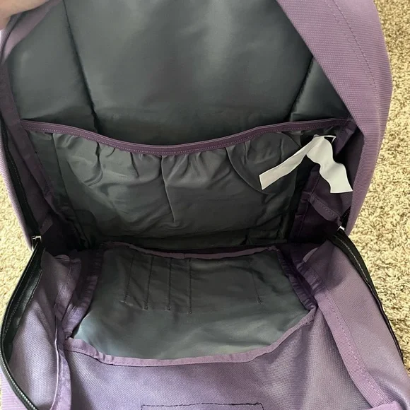 NWT! Jansport | The Original Backpack in Purple Frost - Picture 7 of 9